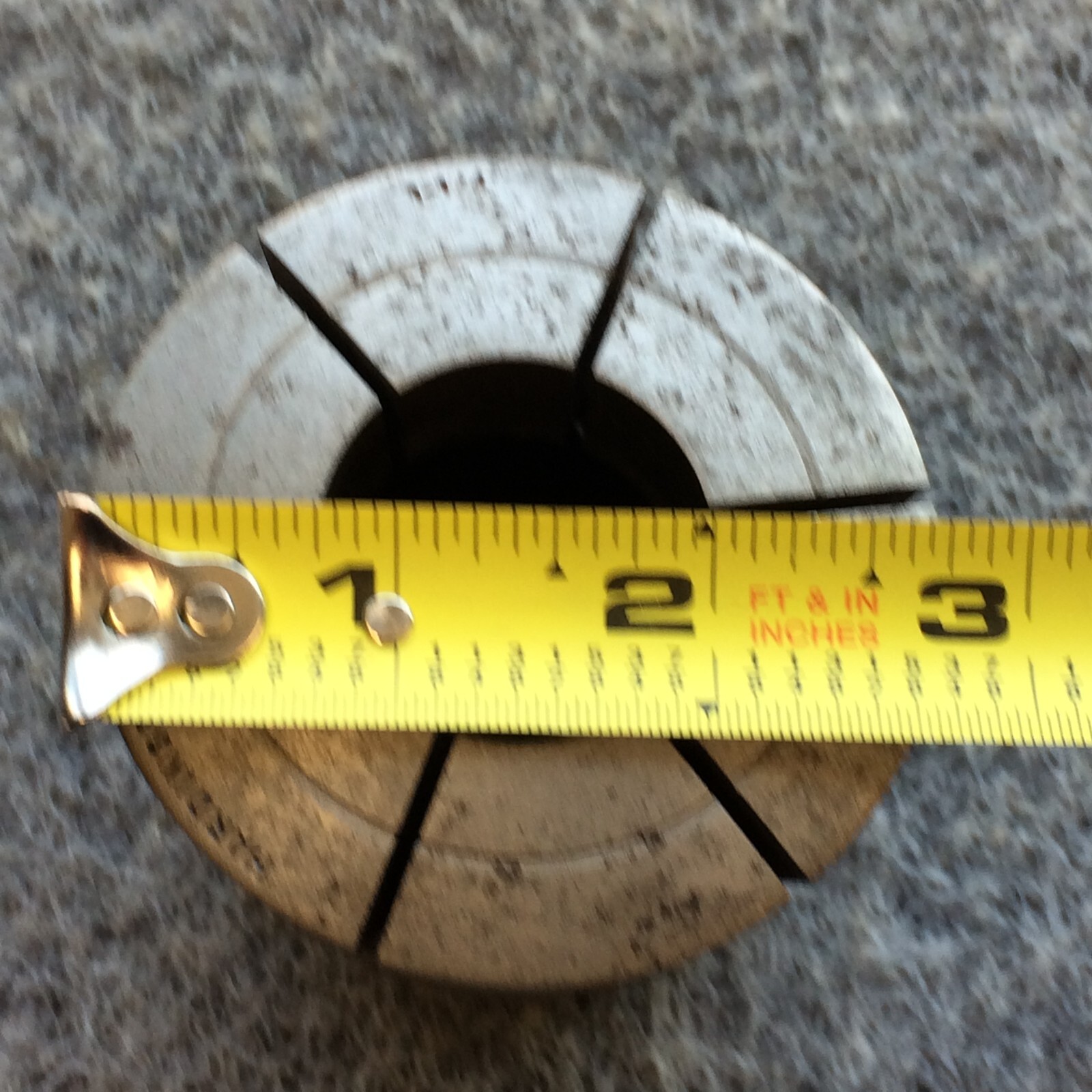 Hardinge 22J Collet 11/4” Diameter ROUND Serrated LATHE COLLET CHUCK