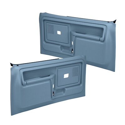 Coverlay 12-45F-LBL Light Blue Replacement Door Panels For 80-86 F Series Bronco