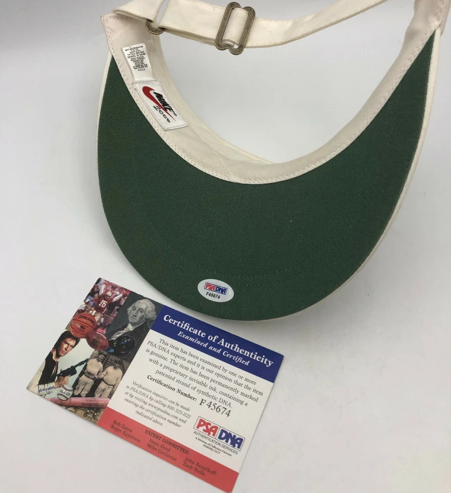 Glenn Campbell O'Meara Tori Hunter Autograph Golf Visor Hat PSA DNA Multi Signed - Image 3 of 4