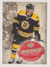 08-09 Artifacts Pascal Pelletier /75 GOLD Rookie Boston Bruins 2008