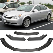 Carbon Fiber For Saturn Aura 2007-2009 Front Bumper Lip Spoiler Splitter 3pcs Carbon Fiber For Saturn Aura 2007-2009 Front Bumper Lip Spoiler Splitter 3pcs