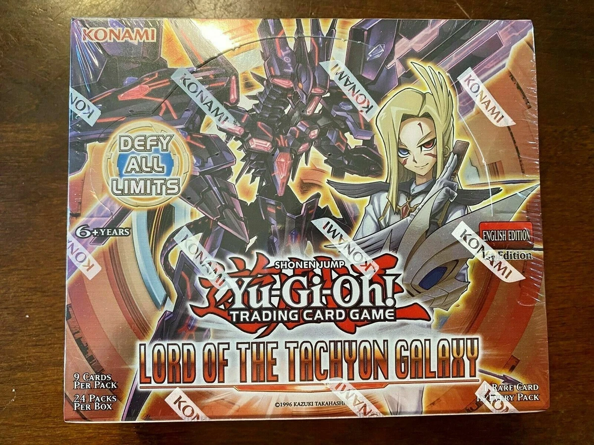 Yu-Gi-Oh! TCG Lord of the Tachyon Galaxy Sealed Collectible Card Game Boxes  for sale | eBay