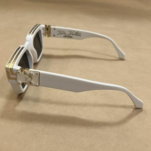 Louis Vuitton 1.1 millionaire monogram sunglasses white collection valuables