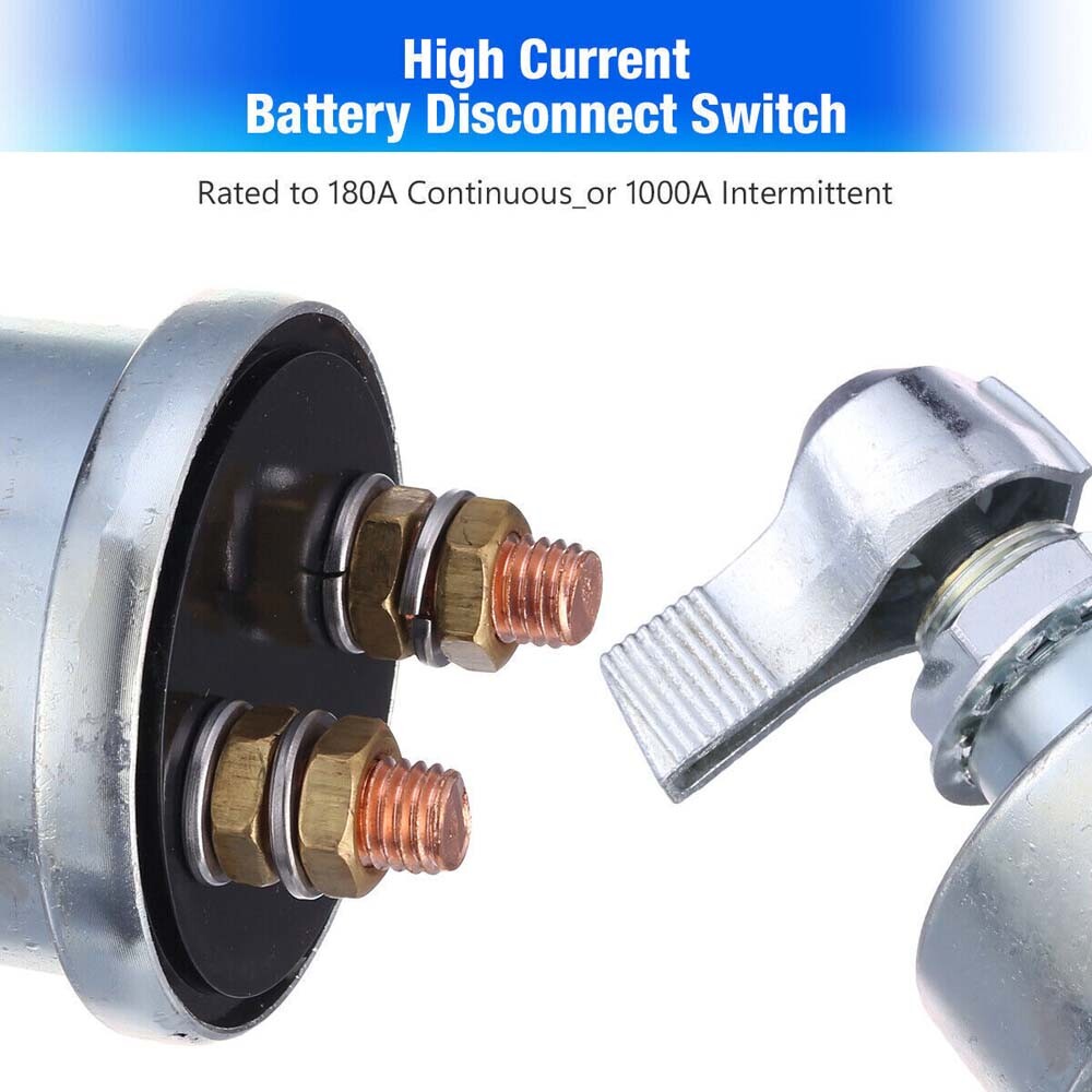 Master Battery Disconnect On/Off Kill Switch Semi-Truck Freightliner ...