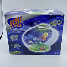 Fish In Space Uncle Milton Cosmic Desktop Aquarium New Open Box NOS