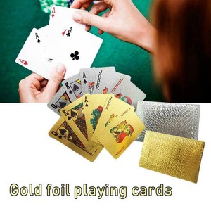 Golden spike playing cards