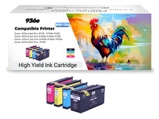 936e CMYK Ink Cartridge Fit For HP 936e OfficeJet pro 9110/9110b/9120/9120b/9130