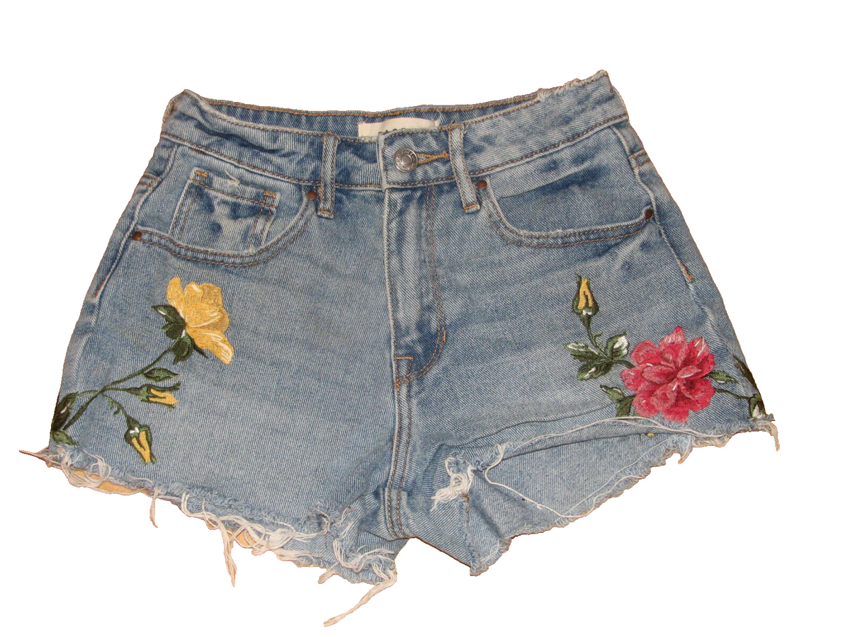 Jean Shorts Short For Junior PacSun Denim Shorts Embroidered