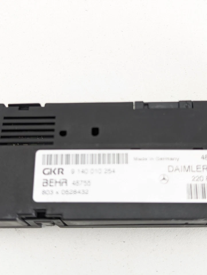 00-06 Mercedes W220 S600 CL600 S500 S55 AMG A/C Climate Control Module Unit OEM - Image 2 of 4