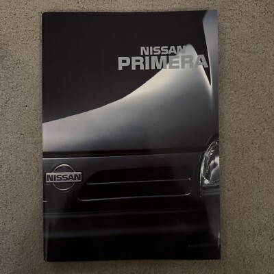 Nissan Primera 1992-93 UK Market Sales Brochure L LX SLX SGX GT 4dr 5-dr Estate