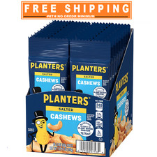 Planters Salted Cashews, 1.5 oz., 18 pk.