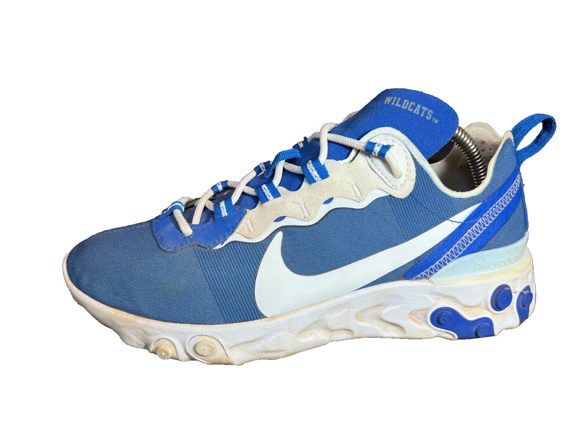 Nike Royal Blue Kentucky Wildcats React Element 55 Sneakers Size 6.5 Nike React Element 55 SE  main image 3