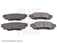 Blue Print ADT342227 Bremsbelagsatz, Scheibenbremse Hinten FüR Toyota