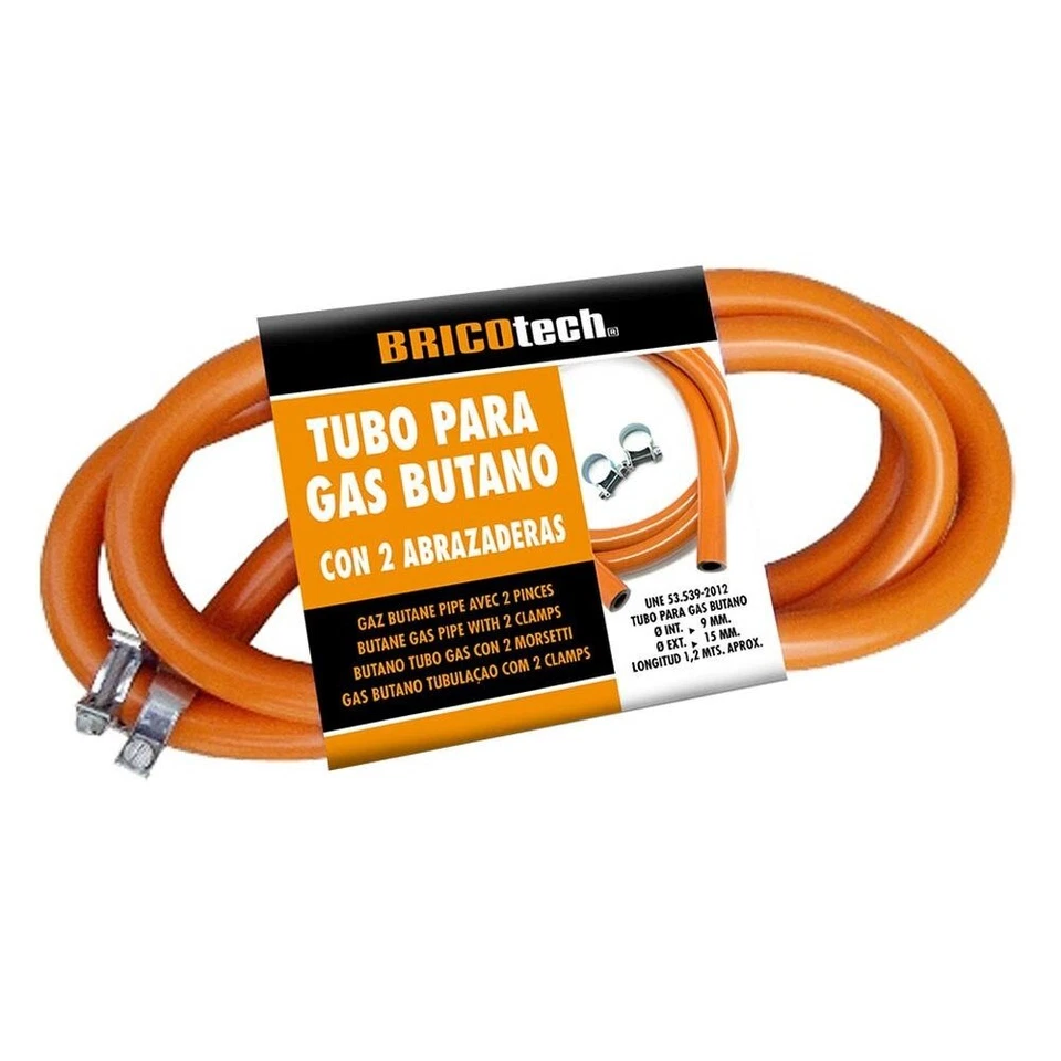 Tuyau de Gaz GPL Butane Propane 120 cm d. 9 mm Camping Caravane Barbecue - Bild 1 von 1