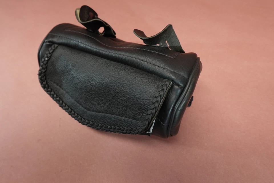 Harley Davidson Heritage Softail bolsa de herramientas de cuero 2001-2006 Foto 2 de 4