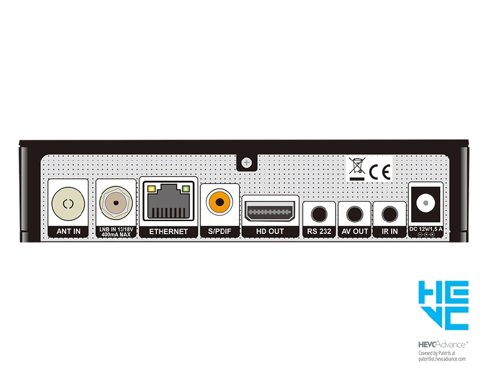 Decoder Combo Tivusat HD Satellitare Tv Sat e Digitale Terrestre Dvb-T2 Hevc 265 - Immagine 4 di 4