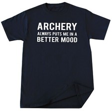 Archery Lover T-shirt Funny Archery Guy Birthday Christmas Humor Tee Mens top