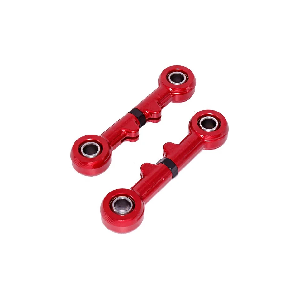 Suspensión de enlace descendente trasero CNC para Kawasaki NINJA ZX-6R ZX6RR ZZR600 negro/rojo Foto 3 de 4