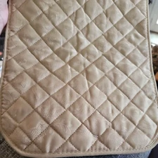 4 Better Homes Plastic Corp. Quilted Tan Placemats 12" x 18" New