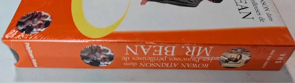 Les Prouesses perileuses de Mr. Bean VHS (1992) - NTSC - French - SEALED - Image 4 of 4