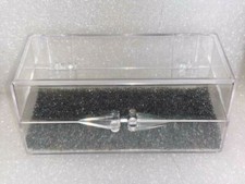 20 - TJET SLOT CAR PLASTIC BOXES W/BLACK SPONGE FITS AURORA, DASH, AW