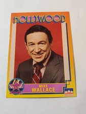 Mike Wallace Hollywood Walk of Fame Card Vintage # 223 Starline 1991 NM 