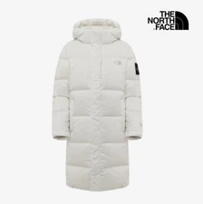 The North Face Korea ACTION TECH RDS LONG DOWN COAT NC1DQ51K CREAM ASIAN FIT