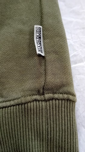 NAPAPIJRI Herren Hoodie Sweatshirt Gr. L Pullover Sweater Grün - Bild 7 von 9