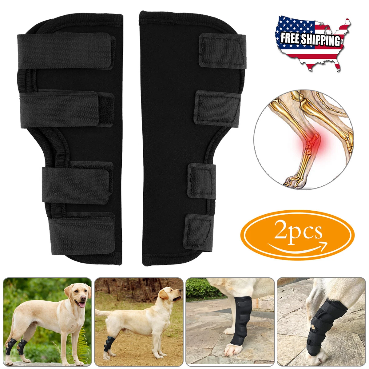 Dog leg warmers prevent licking neck warmers prevent biting foot warmers