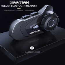 Martian Motocycle Helmet WirelessWaterproof Bluetooth BlueT-S2/2 Riders Intercom