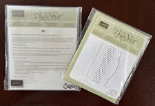 Stampin Up ADORNING ACCENTS Framelits Dies and Embossing Folders