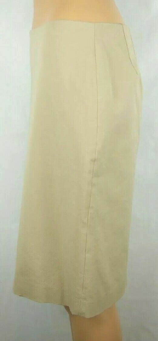 Talbots Petites Solid Khaki Fully Lined Pencil St… - image 3