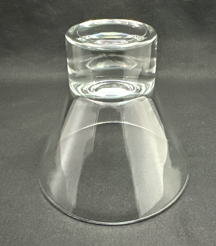Vintage Clear Heavy Bottom Glass Cocktail/Martini Glasses 6oz. Set of 3 - Picture 5 of 6