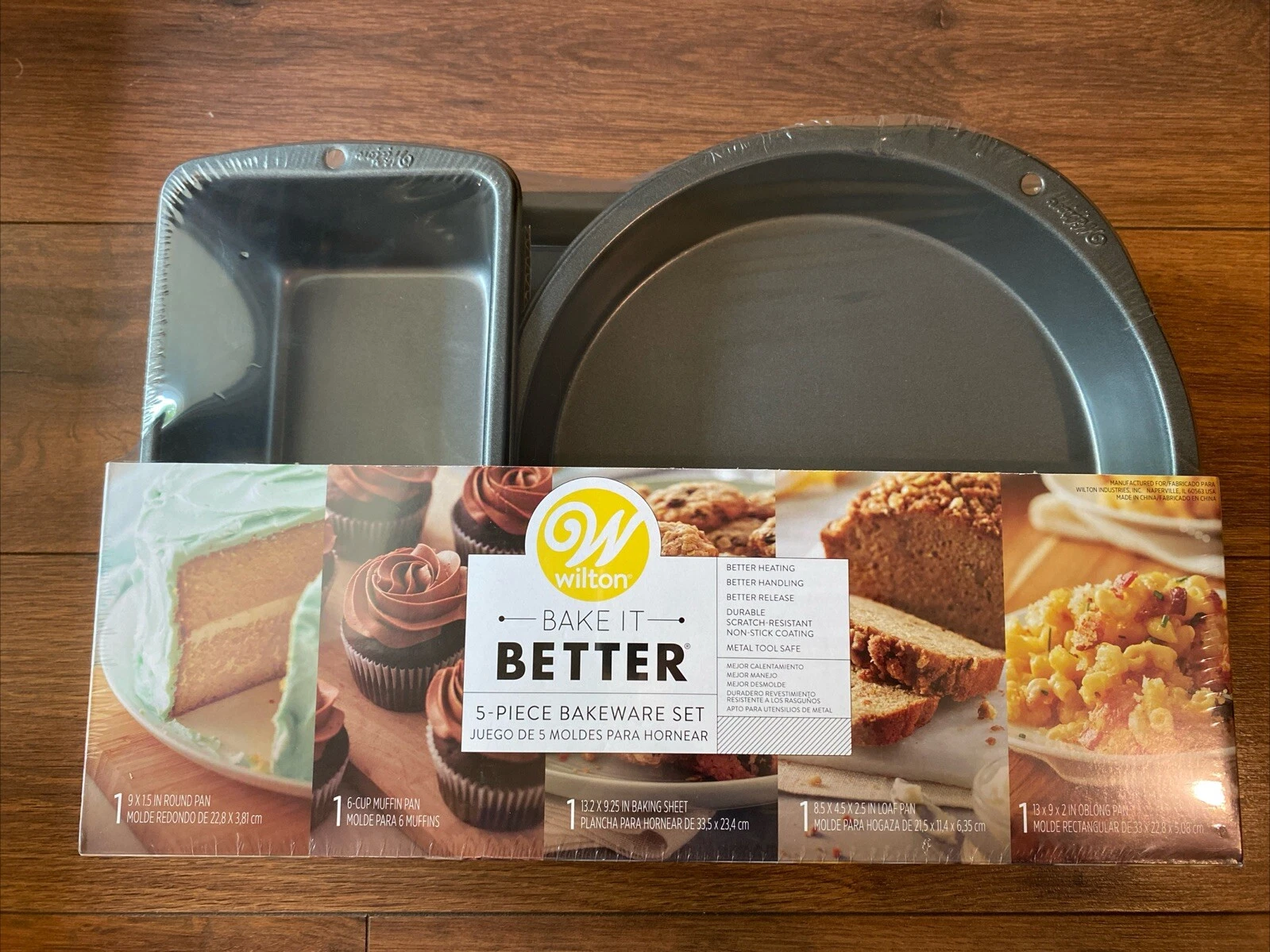 Wilton Bake It Better 5-Piece, Bakeware Set.
