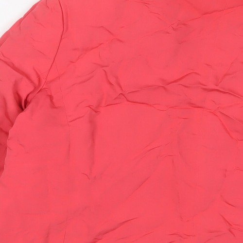 French Connection Womens Pink Jacket Blazer Size 14 - Open - Picture 4 of 10