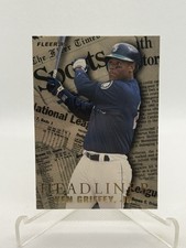 1995 Fleer Update - Headliners Ken Griffey Jr #11 Seattle Mariners