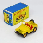 Matchbox - 72 Standard Jeep - Regular Wheels Boxed Lesney