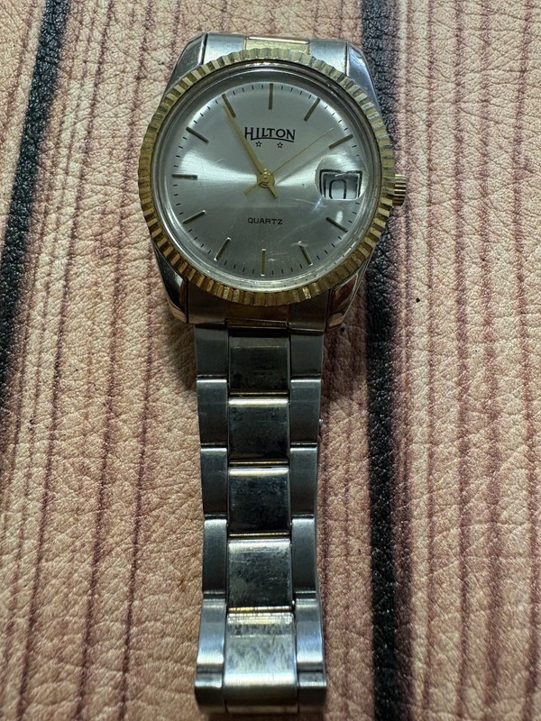 Hilton Men’s Wrist Watch Stainless Steel