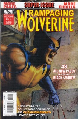 Rampaging Wolverine Marvel Comic 2009
