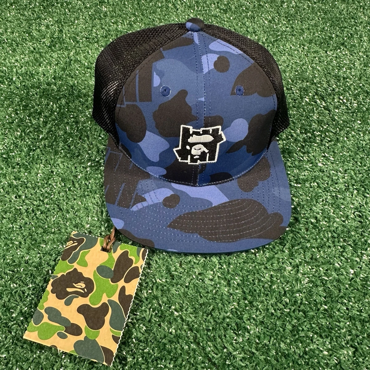 A Bathing Ape Blue Hats for Men for sale | eBay