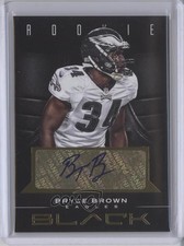2012 Panini Black Rookie Gold Signatures 26/99 Bryce Brown #112 Auto 0f8