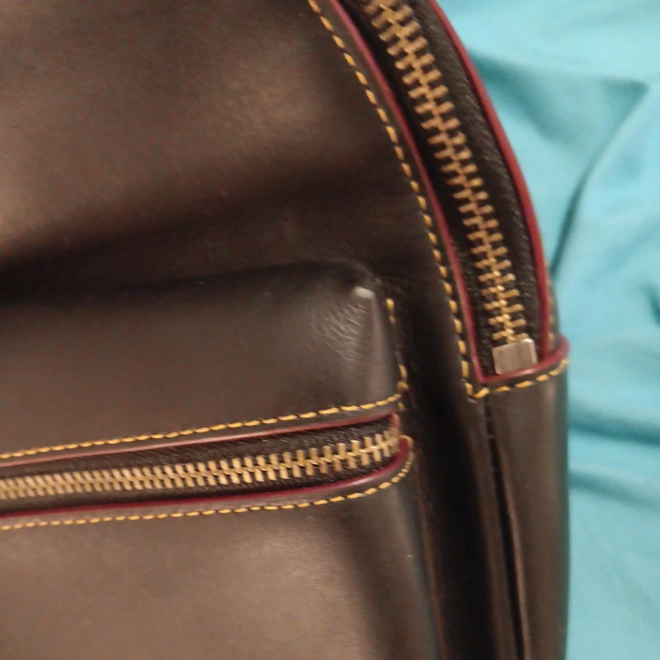 Mochila Coach X Disney F59837 Mickey Mouse Mini Charlie NEGRA NUEVA SIN ETIQUETAS Foto 2 de 4