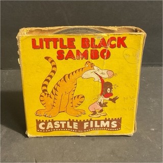 Castle Films Little Black Sambo 8mm Animated Short Film with Original Box