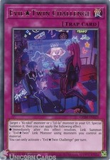 GEIM-EN021 Evil Twin Challenge Rare 1st Edition Mint YuGiOh Card