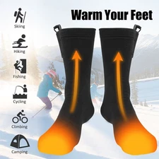 USB Electric Heated Shoe Insoles Warm Socks Feet Heater Foot Winter Warmer Pads