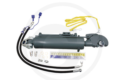 HYDRAULISCHER OBERLENKER KAT 2/2 C/W ACHSSCHENKEL & HAKEN - 610 MIN - 825 MAX