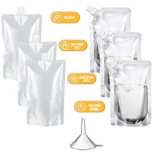 Stand Up Plastic Drink Bag Packaging Spout Pouch for Beverage Liquid Juice Milk