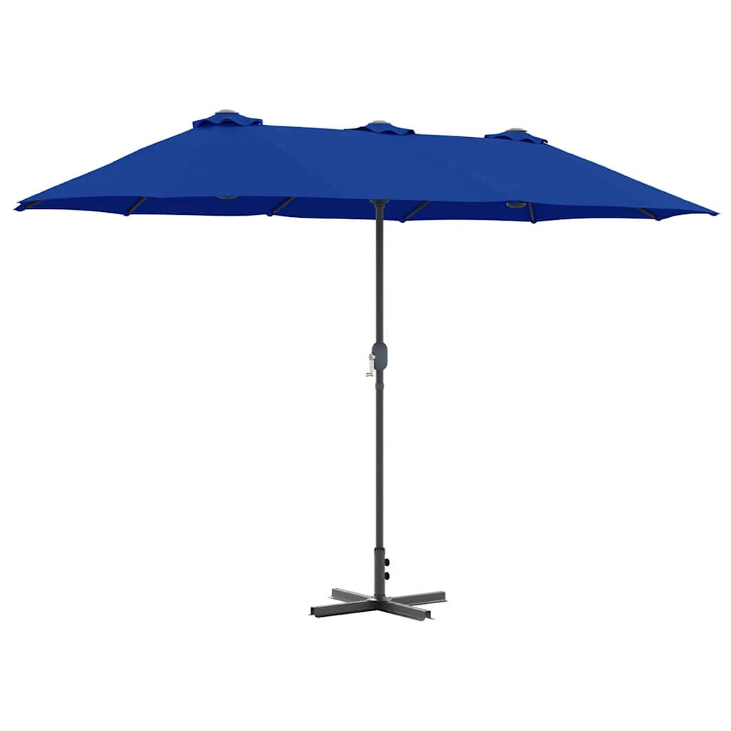 Parasol de jardin pliable pour de grands repas ombragés sur la terrasse