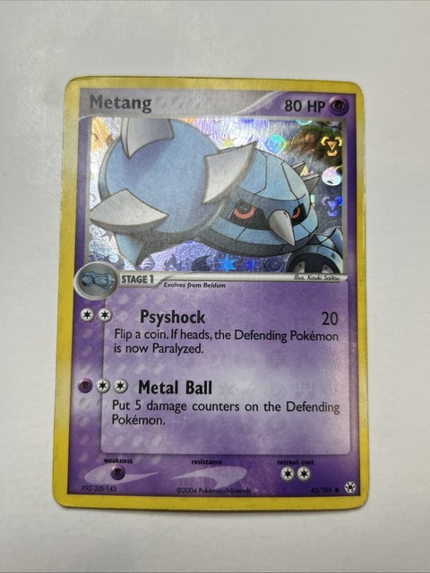 Metang [Reverse Holo] #43 (Hidden Legends (2004))