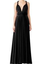 Two Birds Classic Ballgown in Black Size: B 